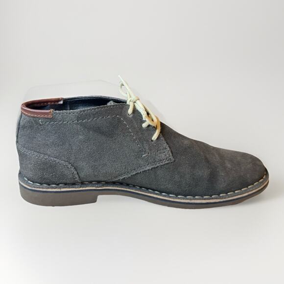 Kenneth Cole Reaction Men\'s Gray Suede Desert Wind Ankle Boot Size 8.5 main image 6